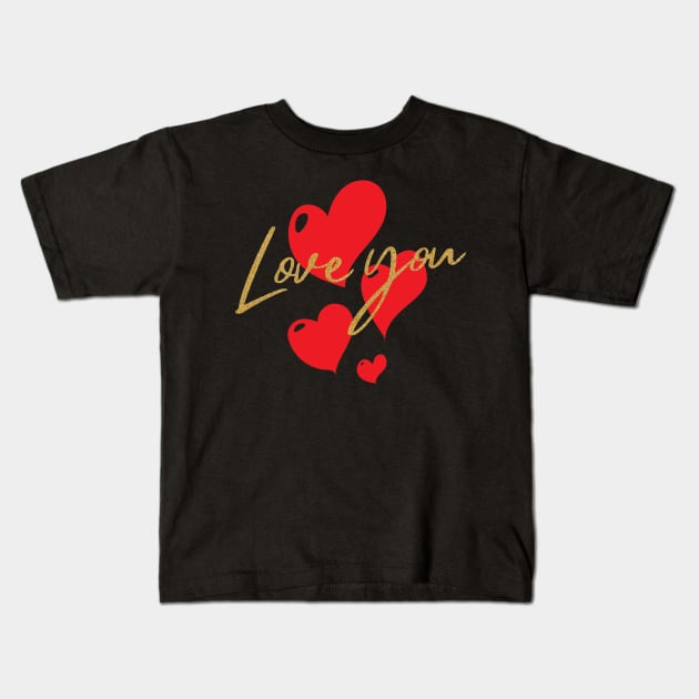 Love u Kids T-Shirt by ShubShank